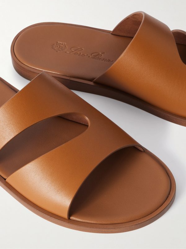 Pilat Plain Walk Cutout Leather Sandals - CU Pilat Plain Walk Cutout Leather Sandals - CU