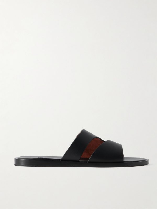 Pilat Plain Walk Cutout Leather Sandals Pilat Plain Walk Cutout Leather Sandals