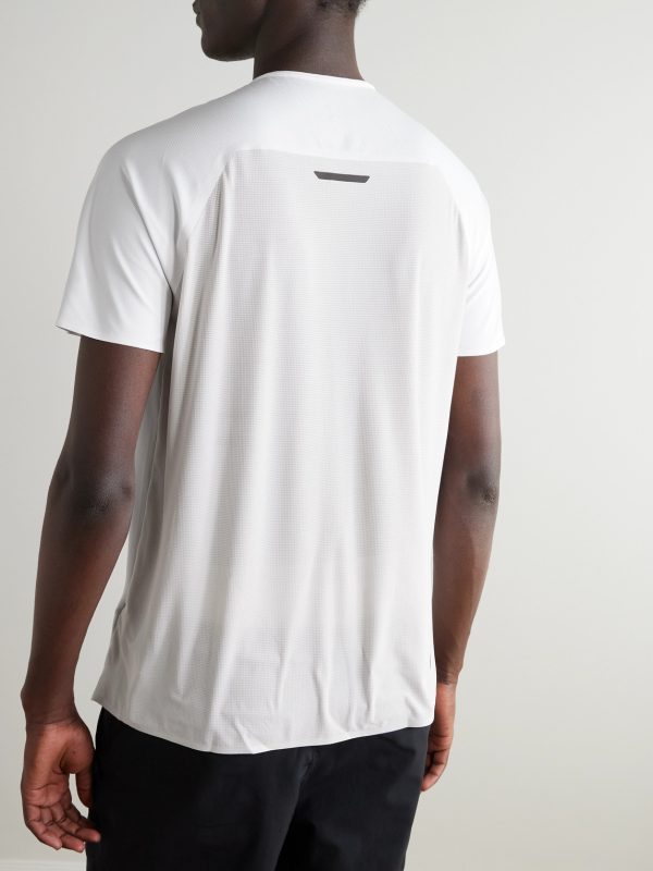 Performance Stretch Recycled DryTec™ and Mesh T-Shirt - BK