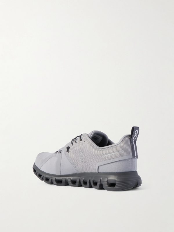 Cloud 6 WP Rubber-Trimmed Mesh Slip-On Sneakers - BK Cloud 6 WP Rubber-Trimmed Mesh Slip-On Sneakers - BK