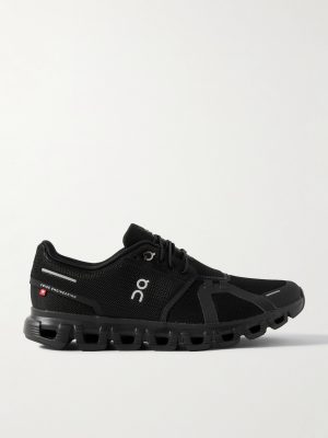 Cloud 6 Rubber-Trimmed Mesh Slip-On Sneakers