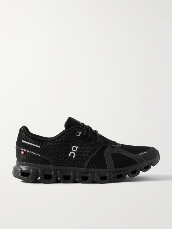 Cloud 6 Rubber-Trimmed Mesh Slip-On Sneakers Cloud 6 Rubber-Trimmed Mesh Slip-On Sneakers