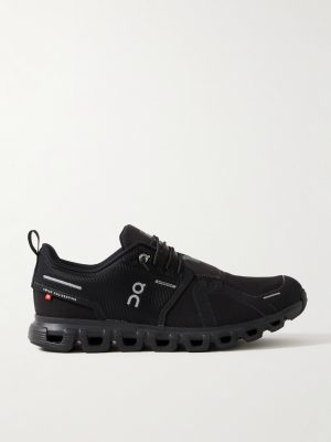 Cloud 6 WP Rubber-Trimmed Stretch-Knit Slip-On Sneakers