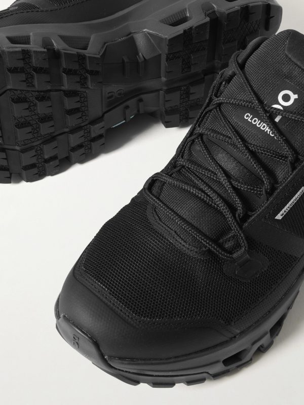 Cloudrock Rubber-Trimmed Mesh Trail Sneakers - CU Cloudrock Rubber-Trimmed Mesh Trail Sneakers - CU