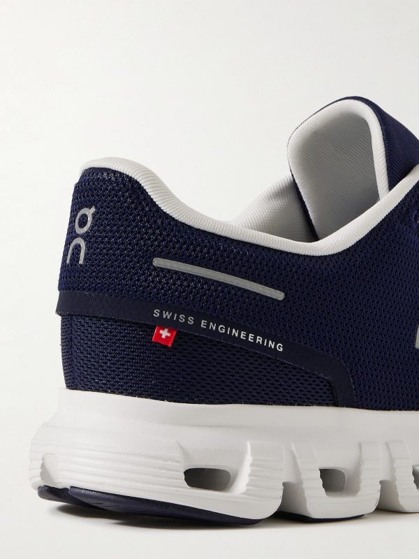 Cloud 6 Rubber-Trimmed Mesh Slip-On Sneakers - CU Cloud 6 Rubber-Trimmed Mesh Slip-On Sneakers - CU