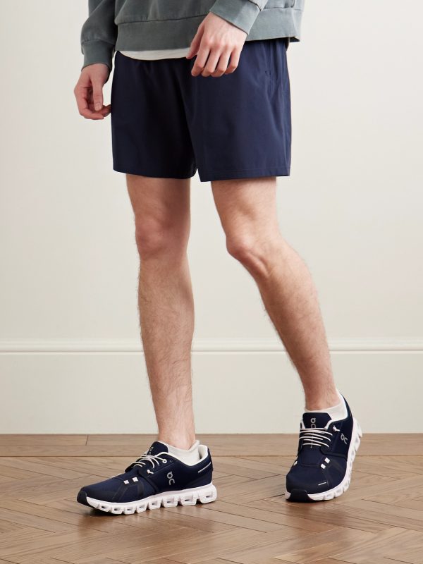 Cloud 6 Rubber-Trimmed Mesh Slip-On Sneakers - OU Cloud 6 Rubber-Trimmed Mesh Slip-On Sneakers - OU