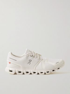 Cloud 6 Rubber-Trimmed Mesh Slip-On Sneakers