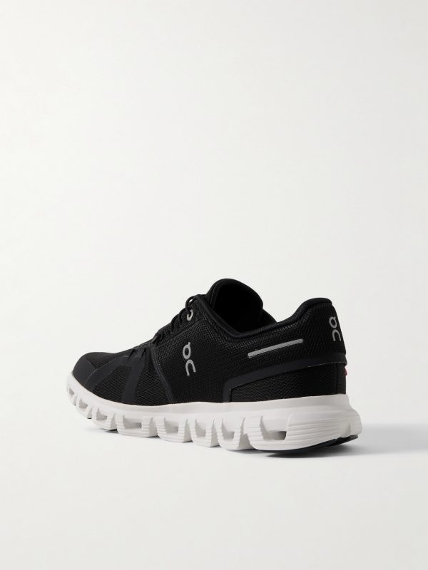 Cloud 6 Rubber-Trimmed Mesh Slip-On Sneakers - BK