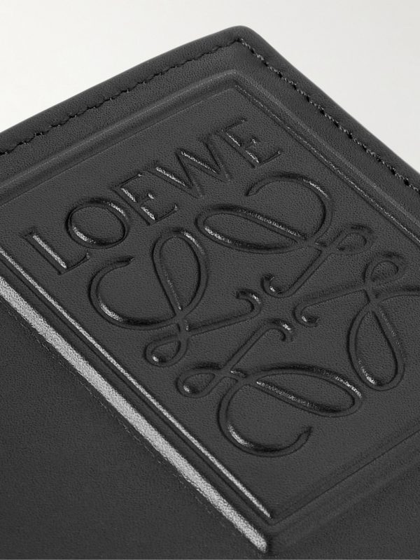 Logo-Embossed Leather Billfold Wallet - CU Logo-Embossed Leather Billfold Wallet - CU