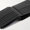 Logo-Embossed Leather Billfold Wallet - E1 Logo-Embossed Leather Billfold Wallet - E1