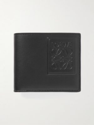 Logo-Embossed Leather Billfold Wallet