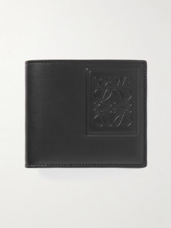 Logo-Embossed Leather Billfold Wallet Logo-Embossed Leather Billfold Wallet