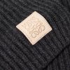 Logo-Appliquéd Ribbed Cashmere Scarf - CU