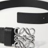 Anagram 4cm Leather Belt - E1 Anagram 4cm Leather Belt - E1