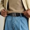 Anagram 4cm Leather Belt - FR Anagram 4cm Leather Belt - FR