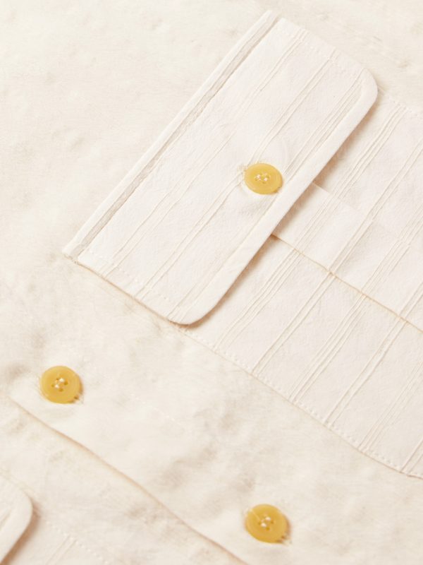 Field Striped Tumbled Cotton and Linen-Blend Shirt - CU