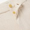 Garden Straight-Leg Slub Cotton-Canvas Trousers - E1 Garden Straight-Leg Slub Cotton-Canvas Trousers - E1