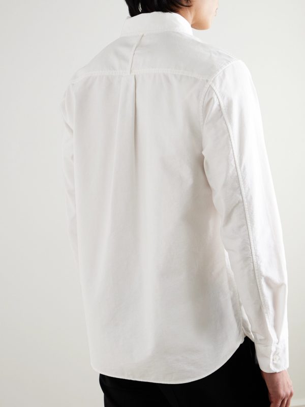 Button-Down Collar Organic Cotton Oxford Shirt - BK Button-Down Collar Organic Cotton Oxford Shirt - BK