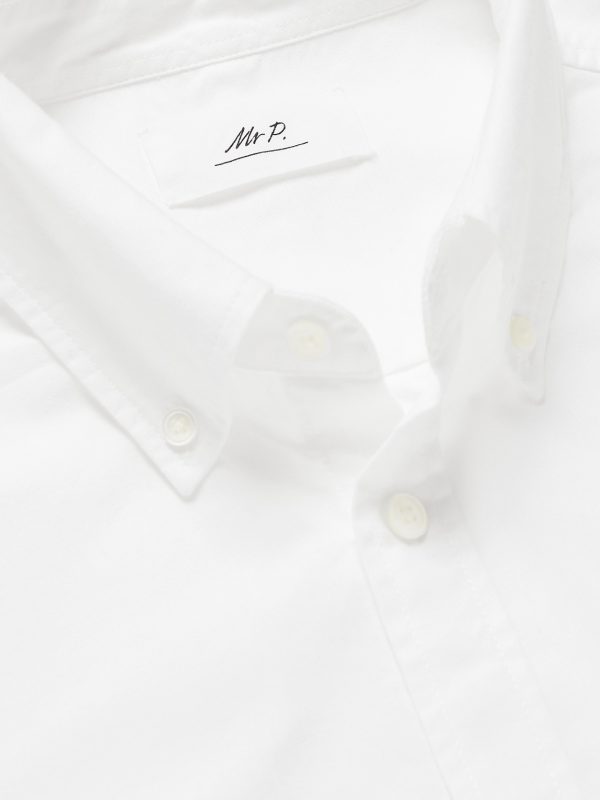 Button-Down Collar Organic Cotton Oxford Shirt - CU Button-Down Collar Organic Cotton Oxford Shirt - CU