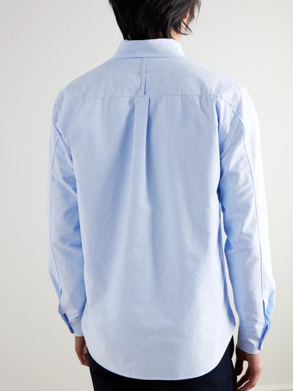 Button-Down Collar Organic Cotton Oxford Shirt - BK Button-Down Collar Organic Cotton Oxford Shirt - BK
