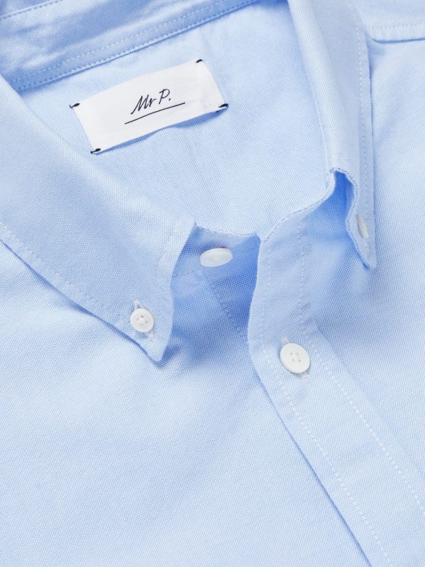 Button-Down Collar Organic Cotton Oxford Shirt - CU Button-Down Collar Organic Cotton Oxford Shirt - CU