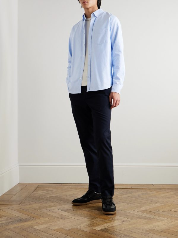 Button-Down Collar Organic Cotton Oxford Shirt - OU Button-Down Collar Organic Cotton Oxford Shirt - OU
