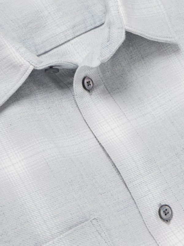 Checked Cotton-Flannel Overshirt - CU