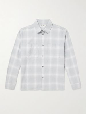 Checked Cotton-Flannel Overshirt Checked Cotton-Flannel Overshirt