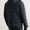 Nuke Suit Quilted Hooded Down Ski Jacket - BK