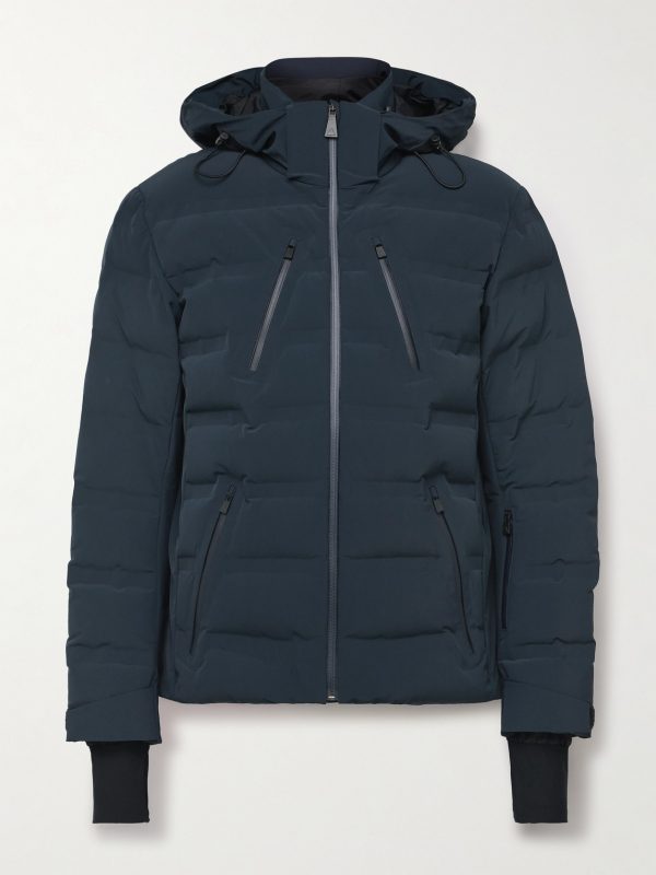 Nuke Suit Quilted Hooded Down Ski Jacket