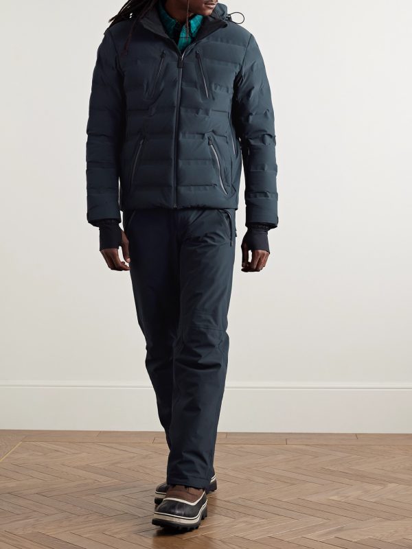 Nuke Suit Quilted Hooded Down Ski Jacket - OU