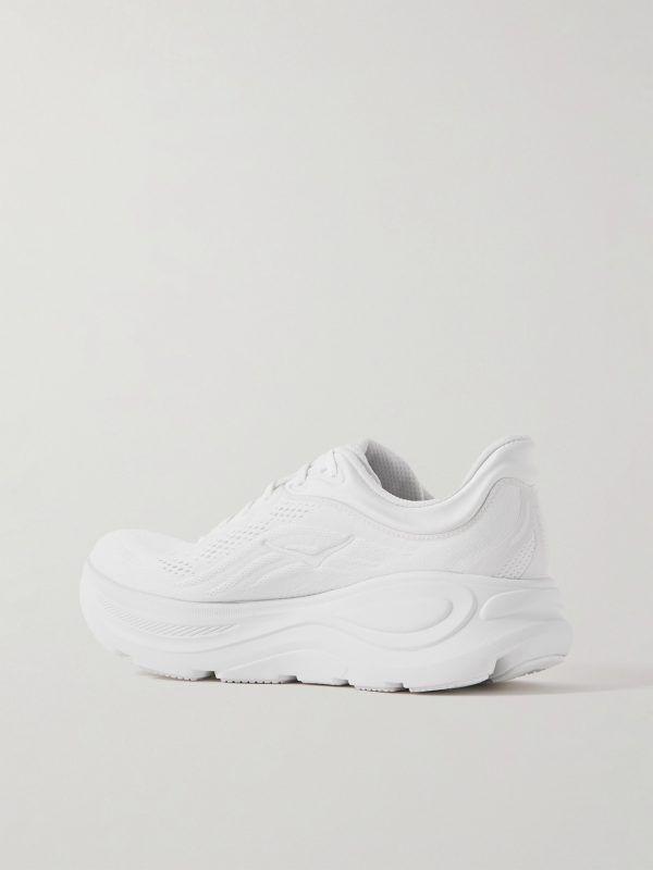 Bondi 9 Rubber-Trimmed Mesh Running Sneakers - BK Bondi 9 Rubber-Trimmed Mesh Running Sneakers - BK