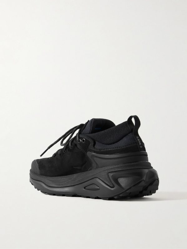 Kaha 3 GTX Rubber-Trimmed Nubuck Sneakers - BK Kaha 3 GTX Rubber-Trimmed Nubuck Sneakers - BK
