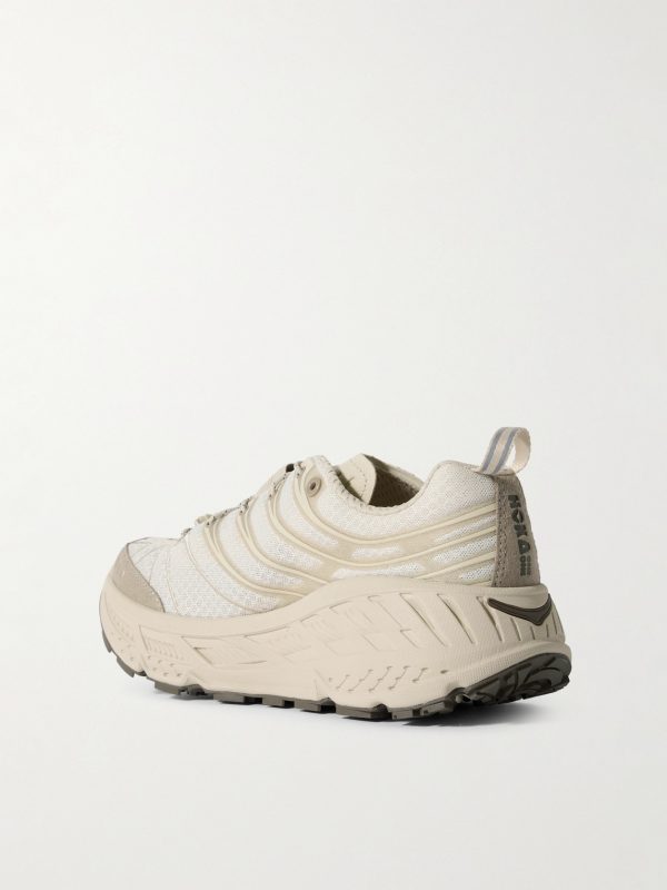 Stinson Evo OG Rubber-Trimmed Mesh Trail Running Sneakers - BK