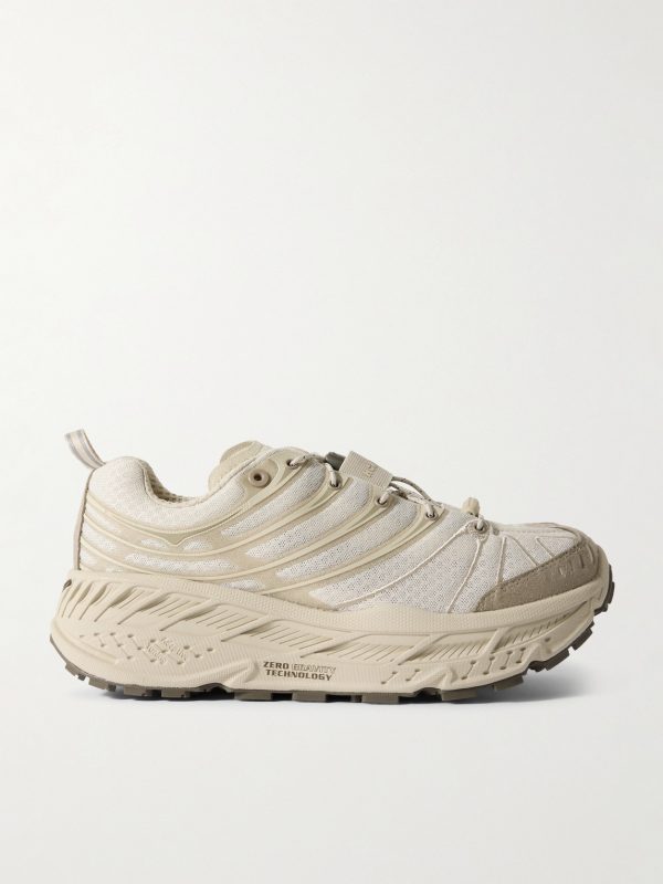 Stinson Evo OG Rubber-Trimmed Mesh Trail Running Sneakers