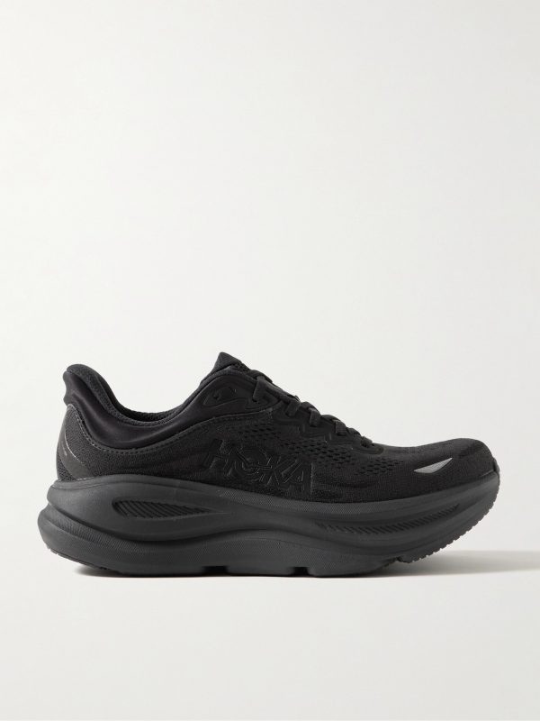 Bondi 9 Rubber-Trimmed Mesh Running Sneakers Bondi 9 Rubber-Trimmed Mesh Running Sneakers