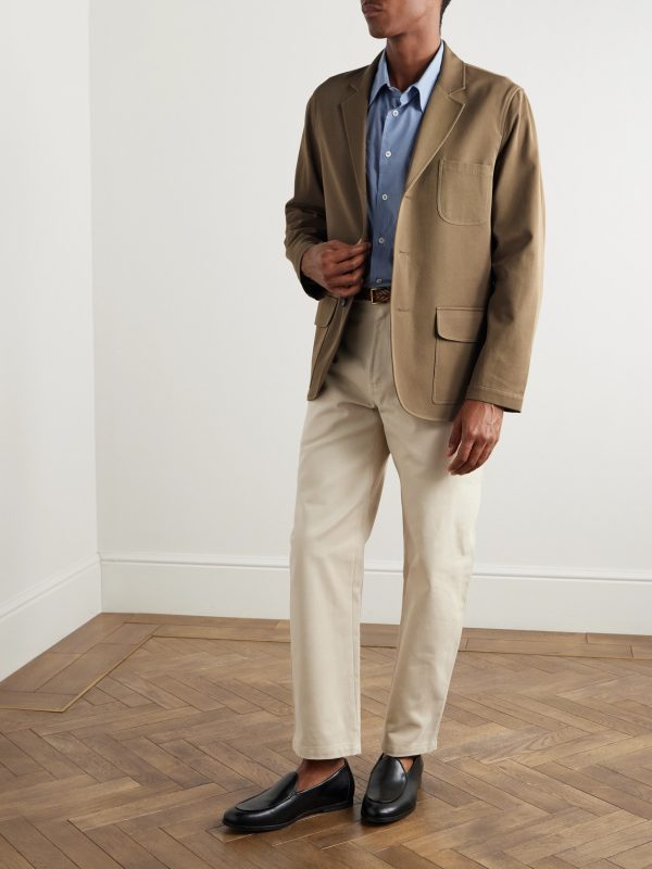 Cotton-Twill Suit Jacket - OU Cotton-Twill Suit Jacket - OU