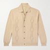 Pointelle-Knit Cotton Cardigan Pointelle-Knit Cotton Cardigan