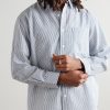 OG Oversized Striped Cotton-Blend Seersucker Shirt - FR