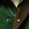 Corduroy-Trimmed Cotton-Blend Jacket - CU Corduroy-Trimmed Cotton-Blend Jacket - CU