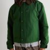 Corduroy-Trimmed Cotton-Blend Jacket - FR Corduroy-Trimmed Cotton-Blend Jacket - FR