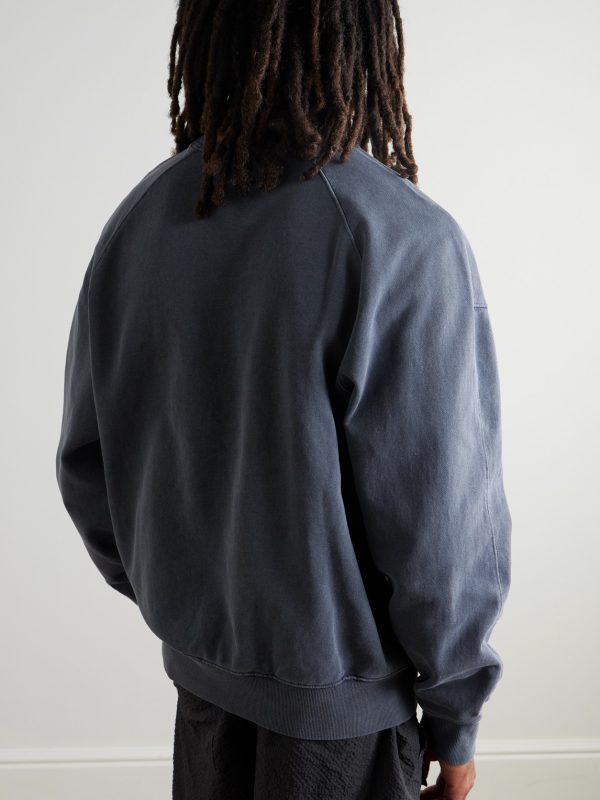 OG Pigment-Dyed Cotton-Jersey Sweatshirt - BK OG Pigment-Dyed Cotton-Jersey Sweatshirt - BK