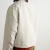 Corduroy-Trimmed Cotton-Blend Jacket - BK Corduroy-Trimmed Cotton-Blend Jacket - BK