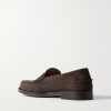 Suede Penny Loafers - BK Suede Penny Loafers - BK