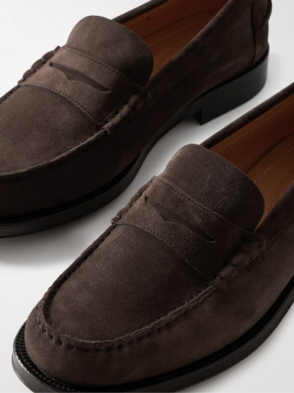 Suede Penny Loafers - CU Suede Penny Loafers - CU