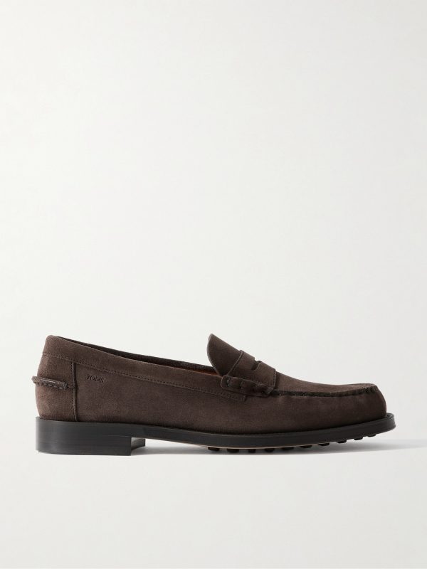 Suede Penny Loafers Suede Penny Loafers