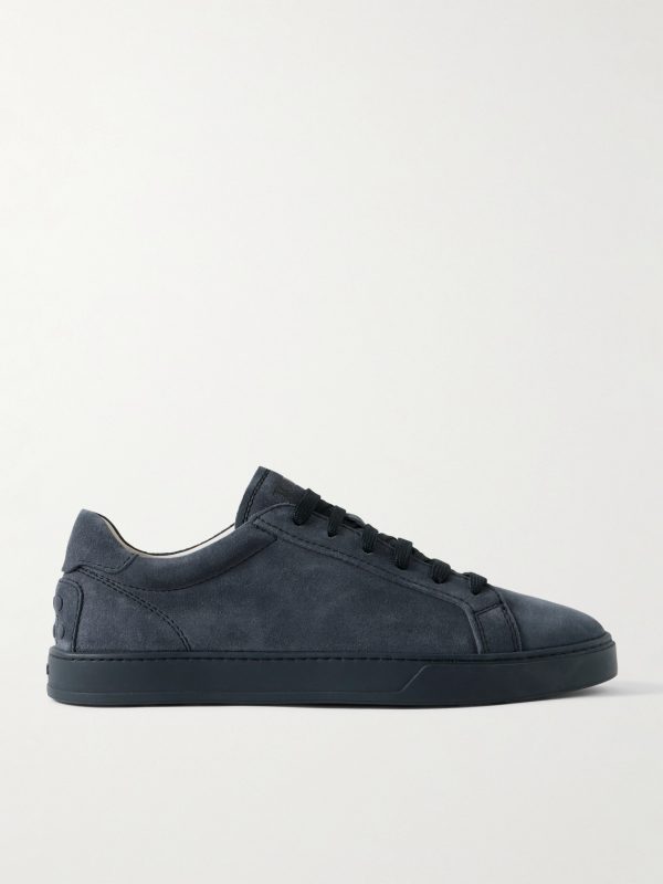 Paneled Rubber-Trimmed Suede Sneakers Paneled Rubber-Trimmed Suede Sneakers
