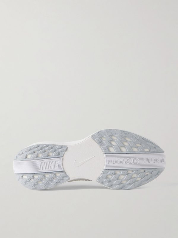 Pegasus Plus Canvas-Trimmed Flyknit Sneakers - E1