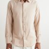 Brushed Virgin Wool-Twill Shirt - FR