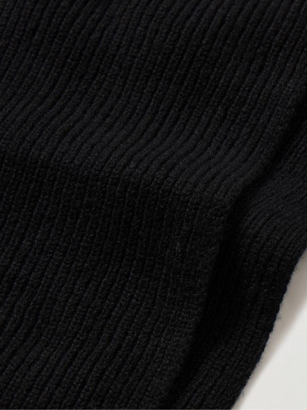 Ribbed Cashmere Scarf - CU